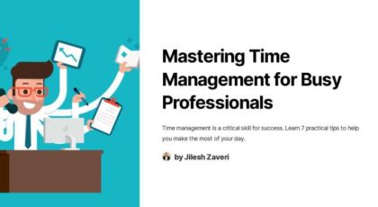 Time management for busy American singles