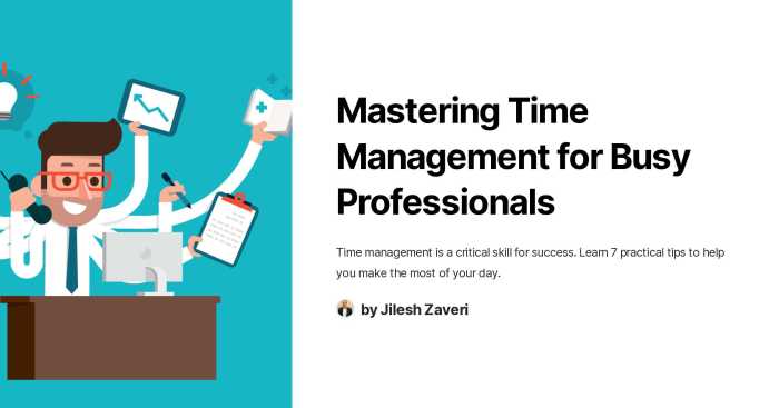 Time management for busy American singles